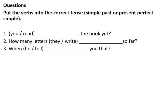 1 Bach, ingles semana 5 present perfect and simple past part II смотреть онлайн