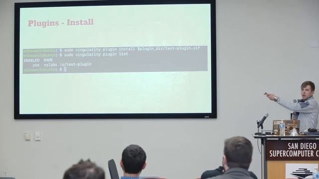 Talk - Singularity CRI & Singularity Plugin Support - Michael Bauer (Sylabs) смотреть онлайн