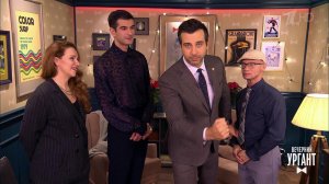 Агриппина Стеклова и Амбарцум Кабанян проходят кастинг на Деда Мороза и Снегурочку. Пролог. Вечер...