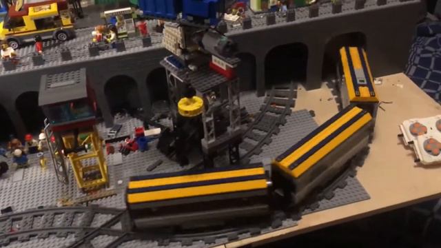 LEGO ГОРОД - ЧАСТЬ 10 - ПОЕЗДА И МОНОРЕЛЬС - LEGO CITY MOC 50000 pcs - Review смотреть онлайн