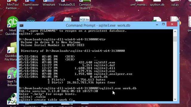 أنشاء او حذف جدول sqlite3 смотреть онлайн