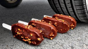 Машина Давит Предметы под Колесом АСМР МАШИНА