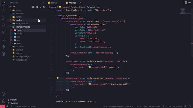 Building a Music System for Discord - Discord.js V14 Tutorial #10 смотреть онлайн