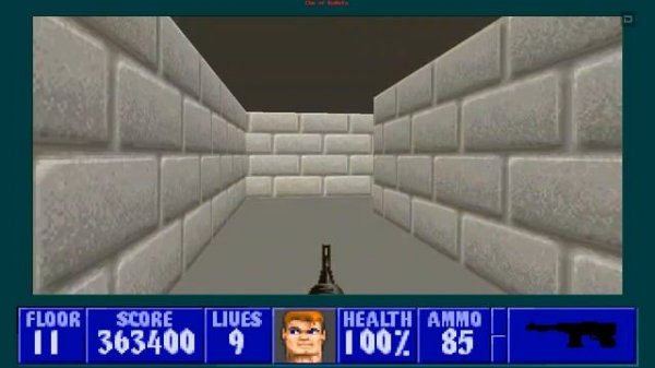 Полное прохождение Wolfenstein 3D - Spear of Destiny