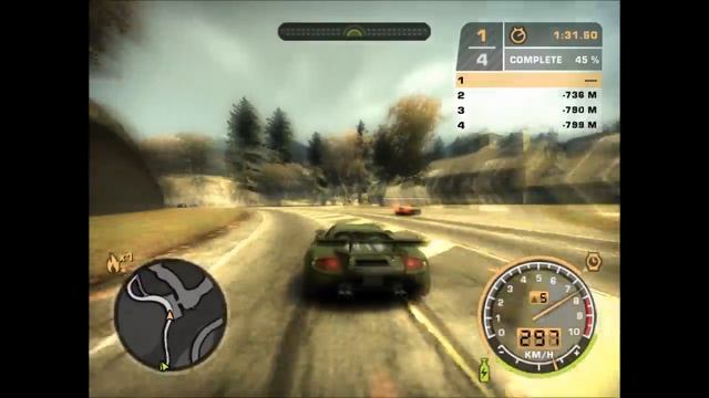 NFS:MW Porsche Carerra GT race смотреть онлайн