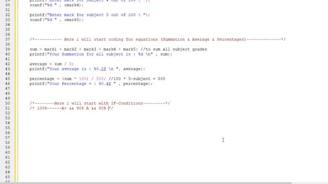 GPA Calculator Project | C Programming Language. смотреть онлайн