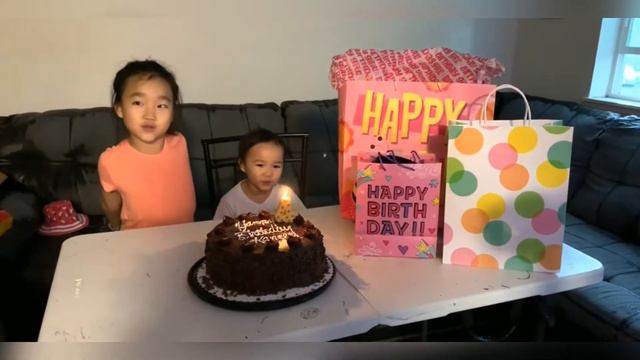 Kamelia’s 4th Birthday 🎂🎉🎁🎈 | Vlog смотреть онлайн