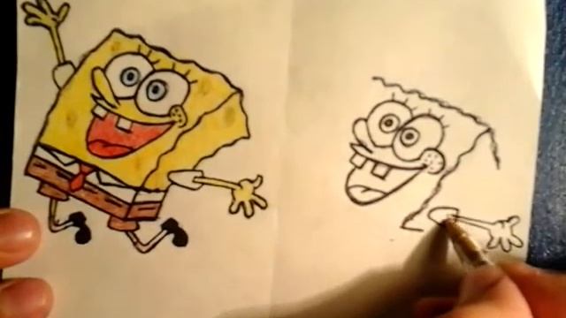 Запрос. Как нарисовать Спантч Боба? (Губка Боб квадратные штаны)?))) смотреть онлайн