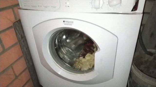 New washing machine Hotpoint indesit) - rinse and spin смотреть онлайн