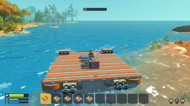 Вся одежда в скрап механике и новые контейнеры. Scrap Mechanic #1. смотреть онлайн