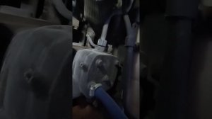 замена датчика включения вентилятора охлаждения. камаз