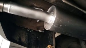 Тюнинг выхлопной системы автомобиля Renault Logan. Выхлоп прямотока TOFRIS