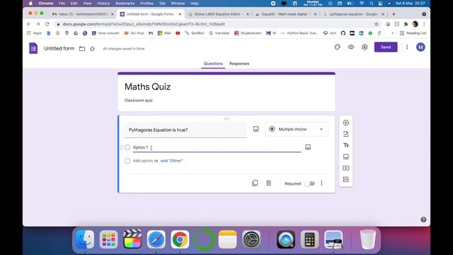 Add Equation in Google Forms | How to insert Equation in Google Forms смотреть онлайн