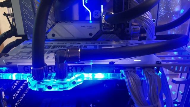 Waterblock Bykski for KFA2 GeForce RTX 4090 HOF Galax OC смотреть онлайн