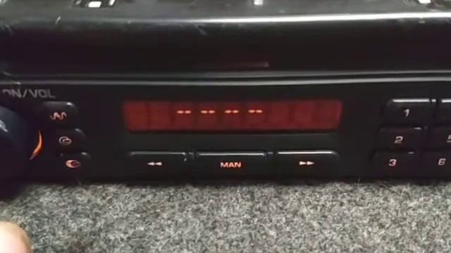 Introducir código estereo Clarion Peugeot 206 306 307 PU-2294A OEM stereo смотреть онлайн