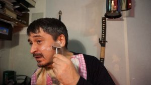 Сравниваем лезвия RAPIRA и лезвие Gillette! Compare RAPIRA blade and Gillette blade!