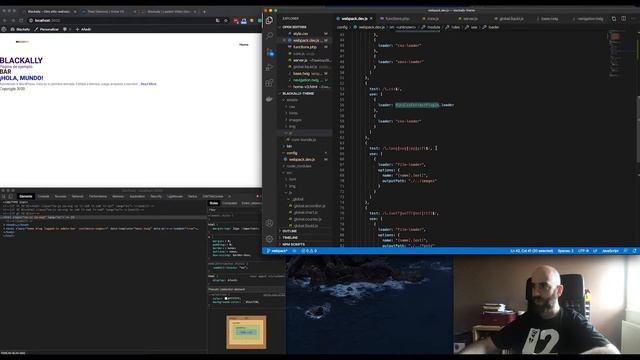 Rápida explicación de como uso Webpack para el workflow de development en Wordpress Timber смотреть онлайн