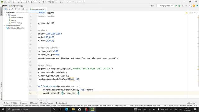 Hungary Snake Game || Game Development || Python Programming смотреть онлайн