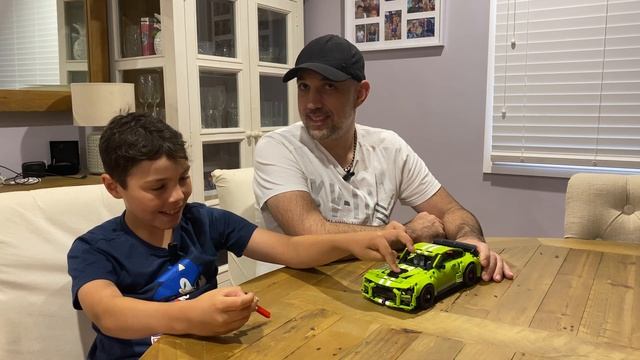 The LEGO TECHNIC Ford Mustang Shelby GT500 #42138 Unboxing and overview смотреть онлайн