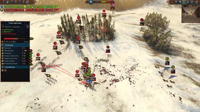 За ношу кровь! | Кислев vs Бретония | Лэнды | Total War: WARHAMMER 3 смотреть онлайн
