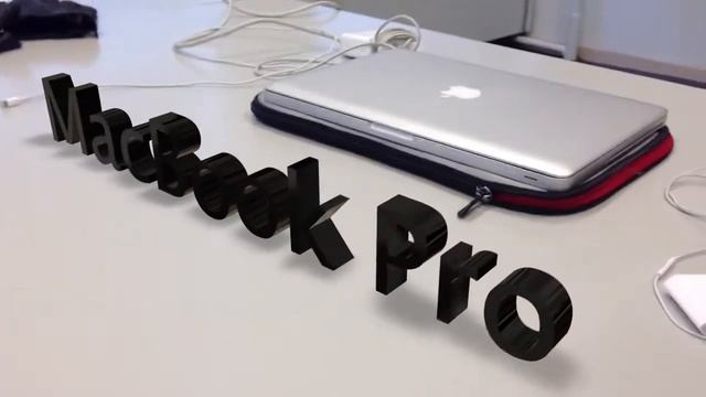3D Macbook Pro Typograph Animation HD 2014 смотреть онлайн