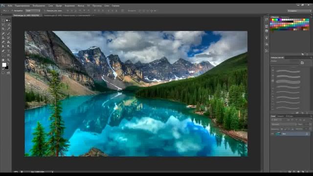 Double Exposure/ Эффект двойного фото/ УРОКИ PHOTOSHOP смотреть онлайн