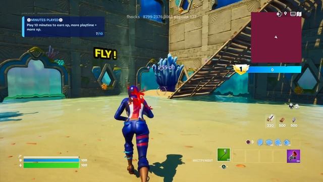 ЛУЧШИЙ БАГ НА ОПЫТ В ФОРТНАЙТЕ! КАРТА ДЛЯ ФАРМА ОПЫТА FORTNITE!! смотреть онлайн