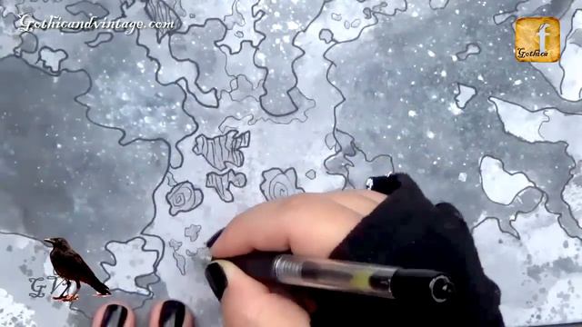 Nimbus and Estrato-cumulus Imaginarium •Stained paper #Gothica смотреть онлайн