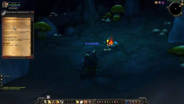 WoW quest #907 Explorers' League Document (1 of 6) смотреть онлайн