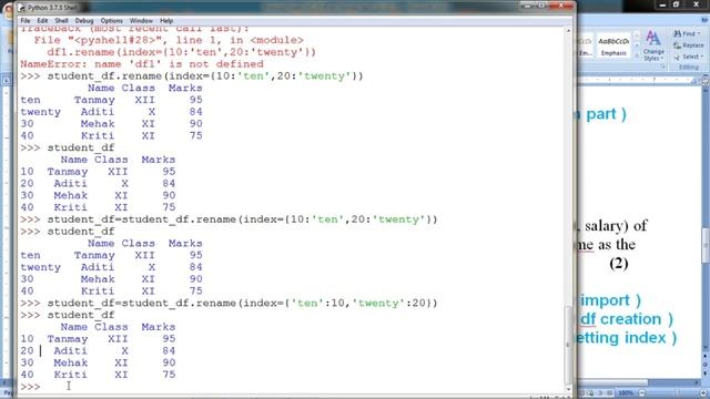 Questions on Pandas series | How to solve Questions on Pandas | INFORMATICS PRACTICES CLASS 12 CBSE смотреть онлайн
