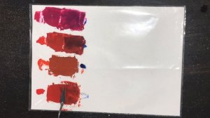 Как получить оттенки бордового цвета? Как смешивать цвета