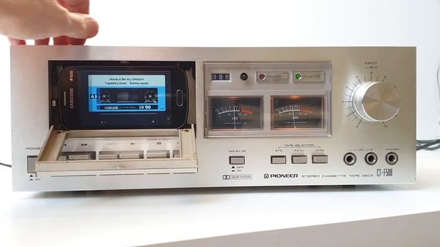 PIONEER CT-F500 as MP3/FLAC player with remote control - Tapeless Deck Project смотреть онлайн