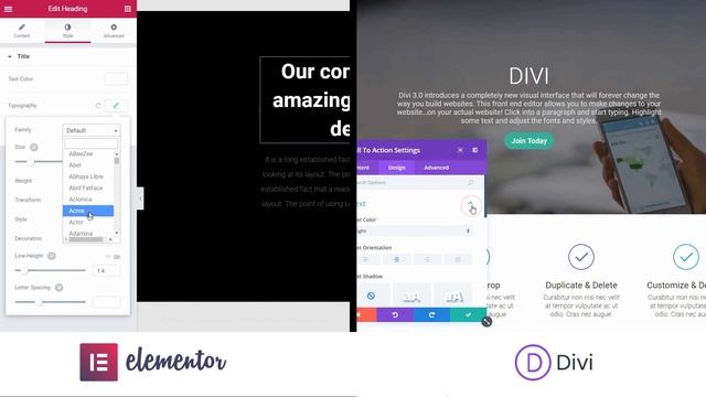Elementor 2.0 vs DIVI: Outstanding Page Builders Compared смотреть онлайн