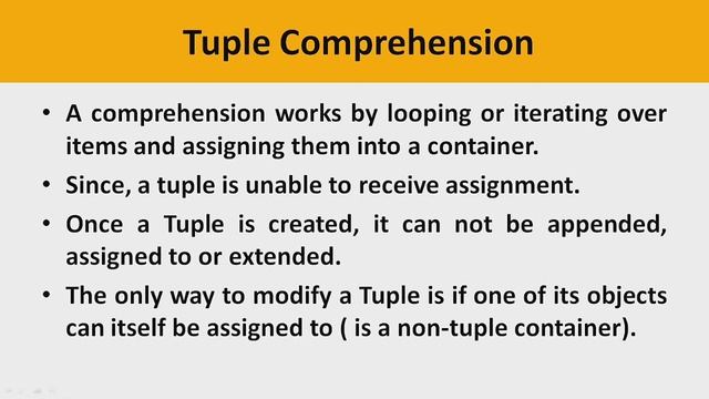 #18 #olevel #ALevel #python #tuple #comprehension with #example in #hindi #2021 #nielit смотреть онлайн