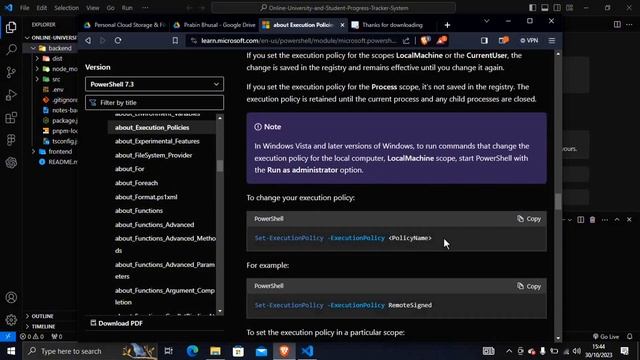 npm pnpm cannot be loaded because running script is disabled |set execution policy| SOLVED !! смотреть онлайн