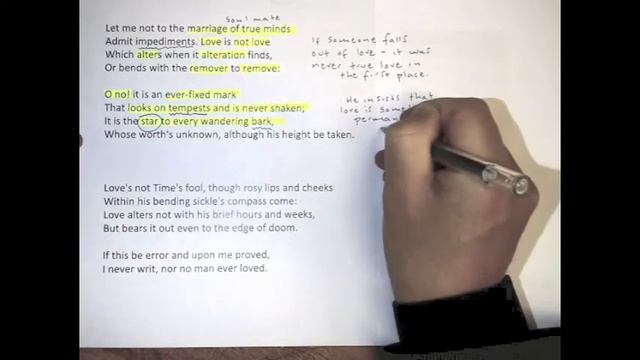 Sonnet 116 - First Readthrough смотреть онлайн