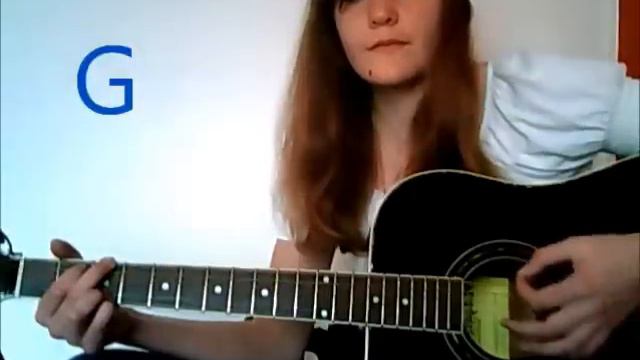 Taylor Swift - Eyes Open (Guitar Tutorial) with lyrics смотреть онлайн