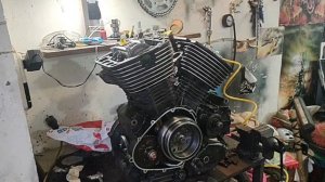 Kawasaki Vulkan 800 - настройка клапанов и грм