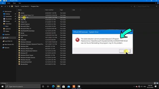 Fix DLL file was not found | System error. смотреть онлайн
