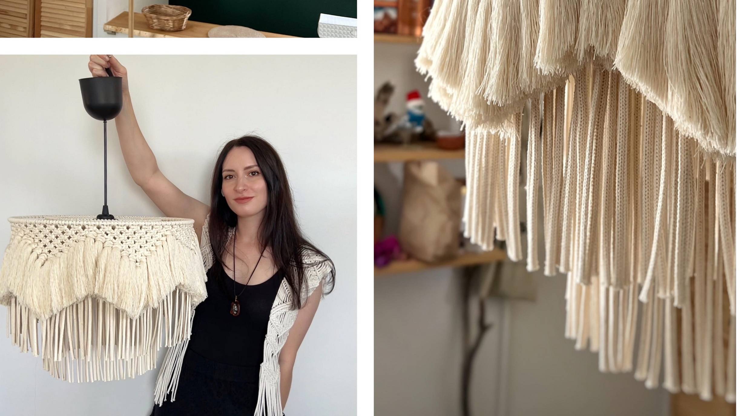 DIY _ Macrame lampshade _ Макраме абажур урок смотреть онлайн