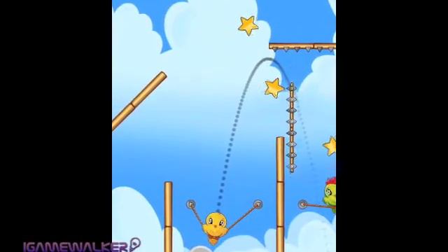 Jump Birdy Jump iPhone, Chapter 1, Level 1-4 ,All Stars Walkthrough смотреть онлайн