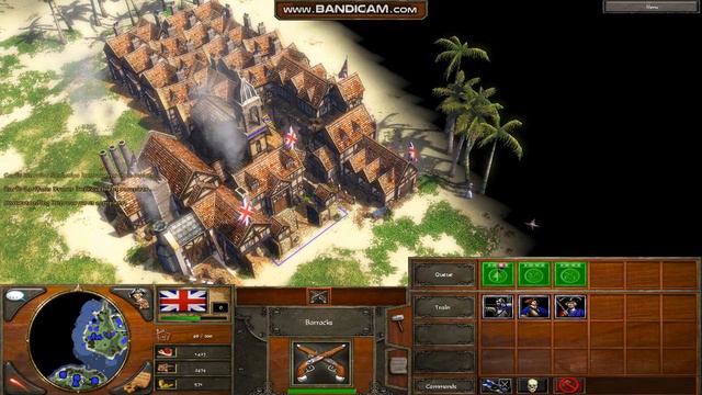 Age Of Empires III Skirmish Caribbean смотреть онлайн