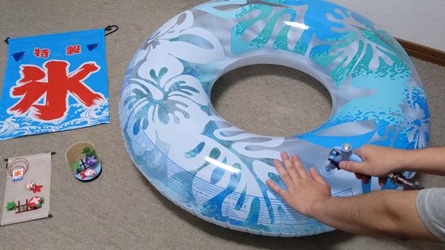 INTEX クリアカラーチューブ 浮き輪 膨らまし смотреть онлайн
