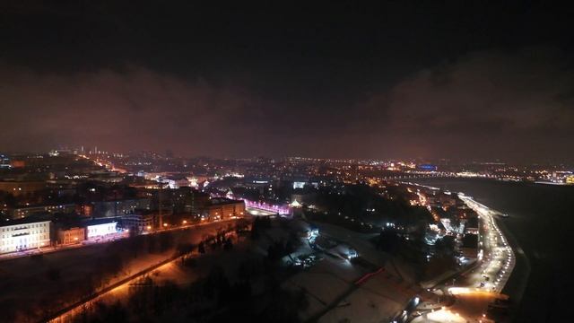 Нижний Новгород, Нижегородский район, Кремль, 29.01.2021 (Nizhny Novgorod, Nizhegorodskij, Kremlin) смотреть онлайн