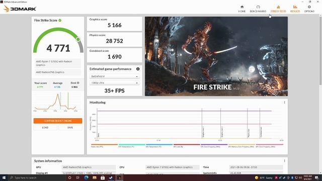 The Most Powerful RYZEN APU Gaming PC, The 5700G Is A Beast! смотреть онлайн