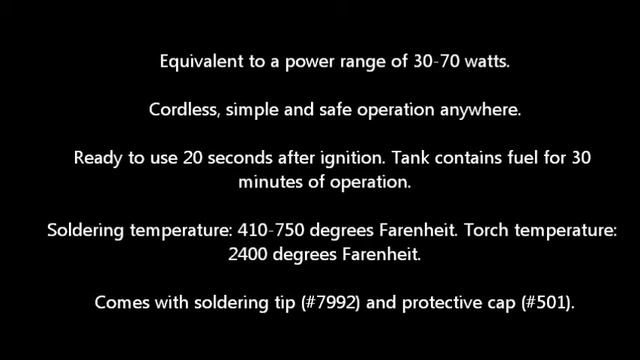 Iso Tip #7971 SolderPro 50 Butane Soldering Iron Review смотреть онлайн