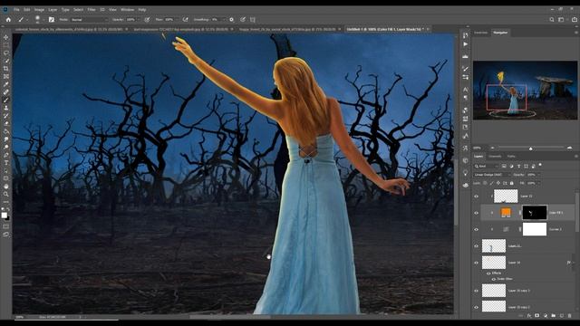 Fantasy Digital Art Photoshop Manipulation Tutorial