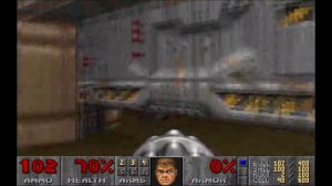Doom - 1 эпизод - 3 уровень - Nightmare Speedrun