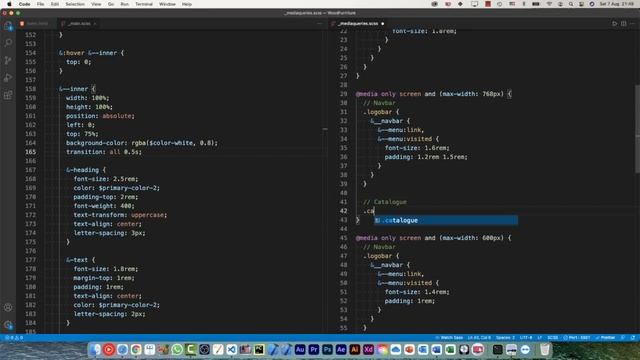 Catalogue: Responsive Web Design with Media Queries - SASS Project (20/26) смотреть онлайн