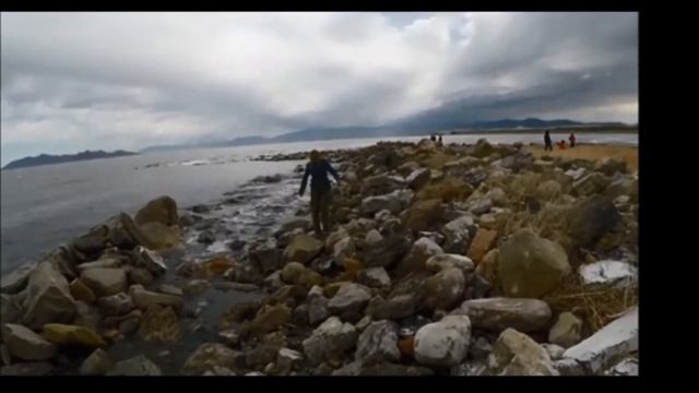 Salt Lake / Большое Соленое озеро Юта США смотреть онлайн